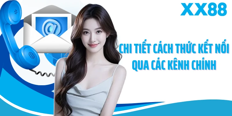 Chi tiết cách thức kết nối qua các kênh chính